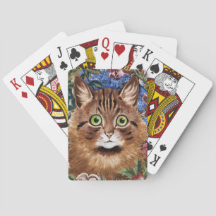 Katzen-Spielkarten Louis Wain Spielkarten