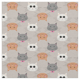 Katzen Stoff