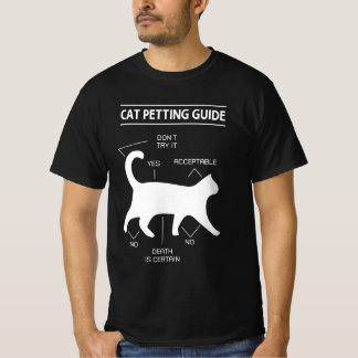 Katzen-Streichleitfaden T-Shirt