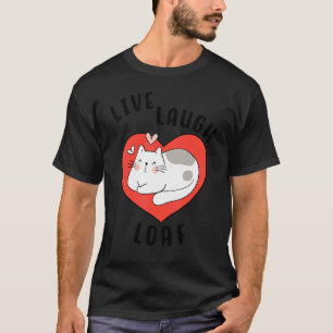 Katzen Suche für Katzen Mama Herzenslust Schlaflos T-Shirt