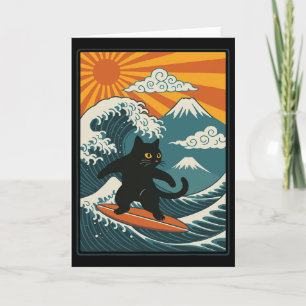 Katzen-Surfing Japanisch _2 Karte