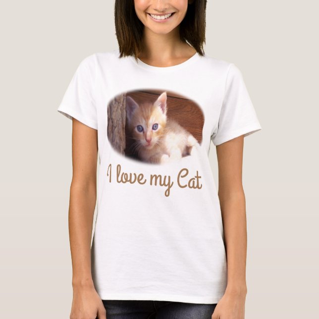 Katzen T-Shirt (Vorderseite)