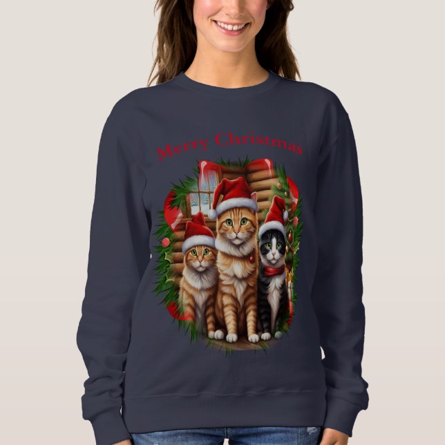 Katzen T - Shirt (Vorderseite)