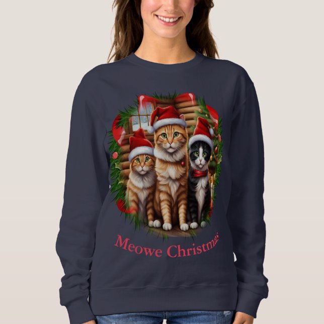 Katzen T - Shirt (Vorderseite)