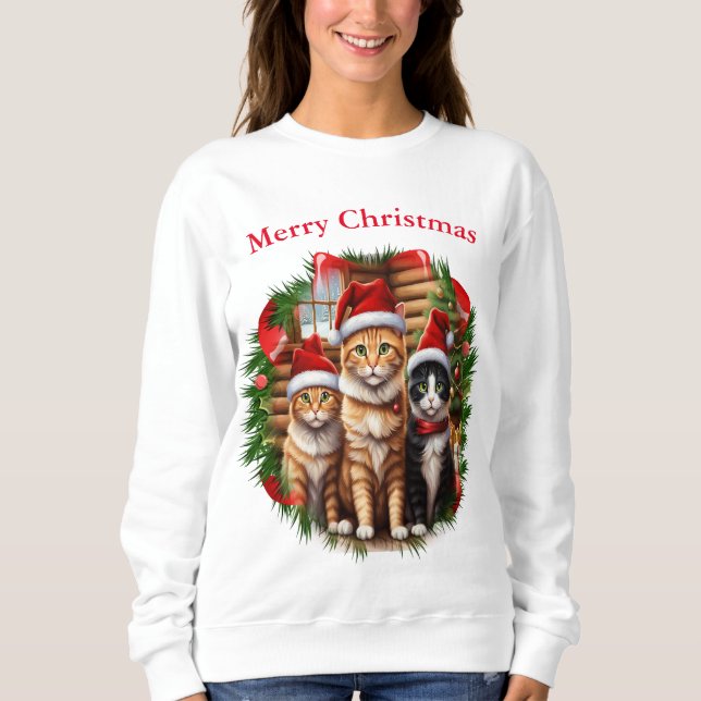 Katzen T - Shirt (Vorderseite)