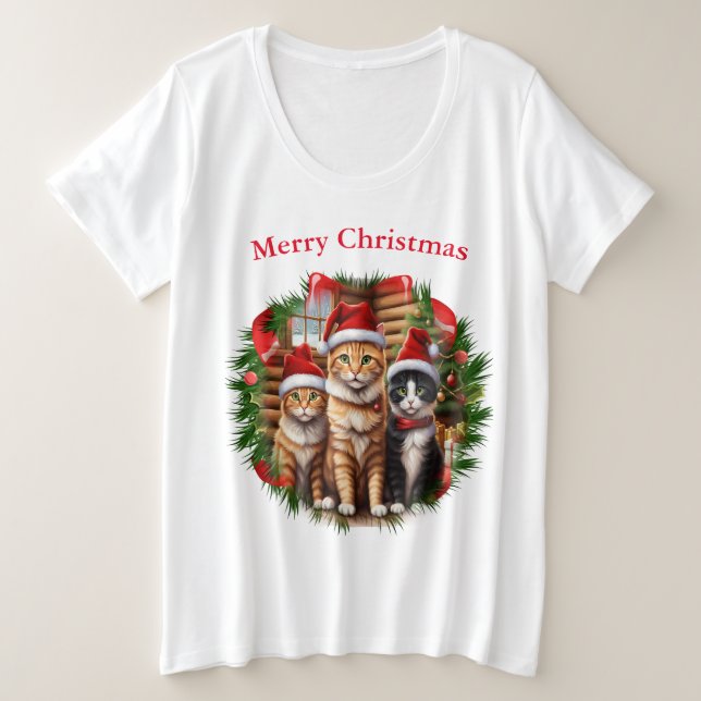 Katzen T - Shirt (Design vorne)