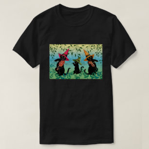Katzen T - Shirt spielen