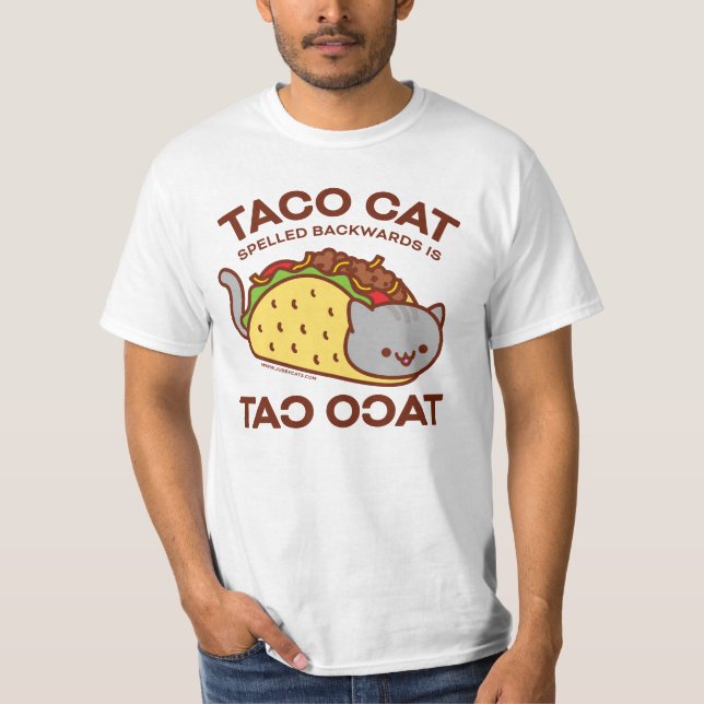 Katzen-T - Shirt - TACOCAT, der rückwärts (Vorderseite)