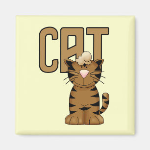 Katzen-T-Shirts und Geschenke Magnet