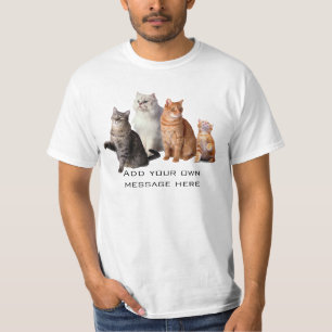 Katzen-T - Shirtunterstützung Ihre lokale T-Shirt