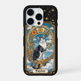 Katzen-Tarotkarte iPhone 16 Pro Hülle