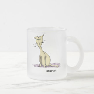 Katzen-Tasse Mattglastasse