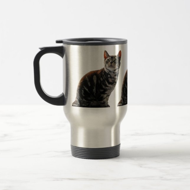 Katzen-Tasse Reisebecher (Links)