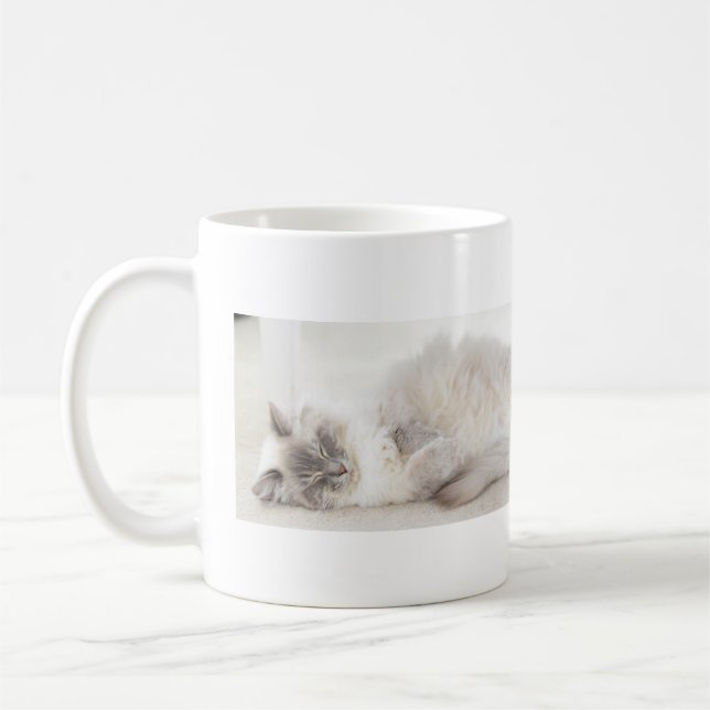 Katzen-Tasse SchlafensRagdoll Tasse (Links)
