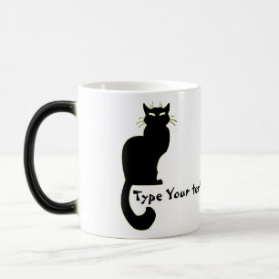 Katzen-Tassen-Kaffeetasse-personalisierte Verwandlungstasse