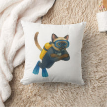 Katzen-Taucher tauchen im Meer