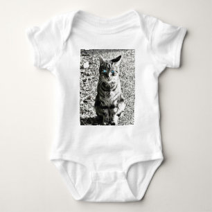 Katzen-Tier-Haustier Baby Strampler