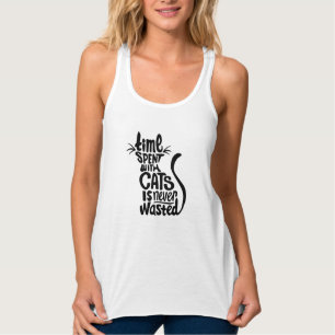 Katzen Tierkatze Lover Kitten Niedliches Sonnenges Tank Top