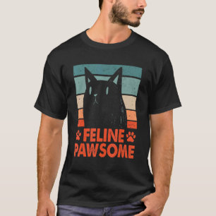 Katzen-Tolles Motivationszitat Katzen-Wortspiel In T-Shirt