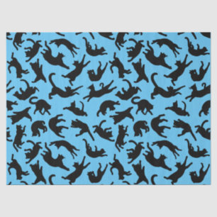 Katzen Tumbling Seidenpapier