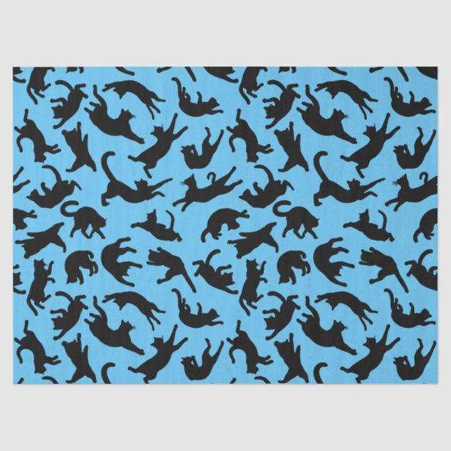 Katzen Tumbling Seidenpapier (Vorderseite)