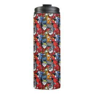 Katzen-u. Hunderoller-Muster Thermosbecher