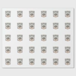 Katzen über Menschen Katze Introvertiert Antisozia Geschenkpapier
