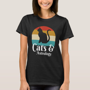 Katzen und Astrologie T-Shirt