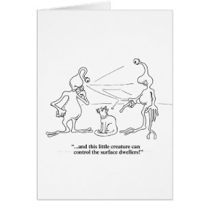 Katzen und Außerirdischen