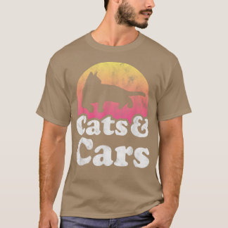 Katzen und Autos, für Männer oder Frauen  T-Shirt
