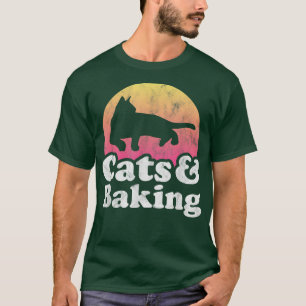 Katzen und Backen, für Männer oder Frauen T-Shirt
