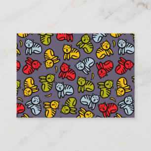 Katzen und Bananen Begleitkarte