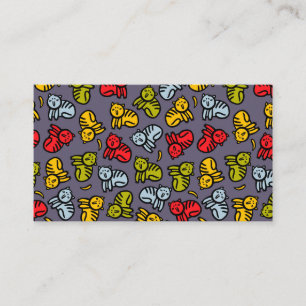 Katzen und Bananen Begleitkarte