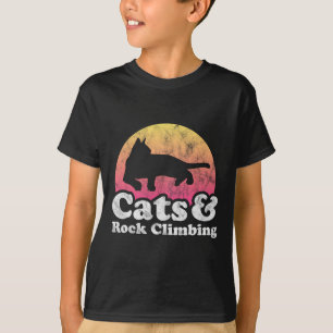 Katzen und Boulder-Männer oder Frauen Katze T-Shirt