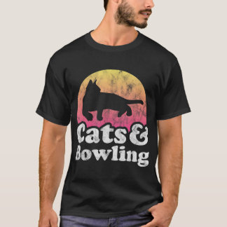 Katzen und Bowlinge, Katzen und Bowling von Männer T-Shirt