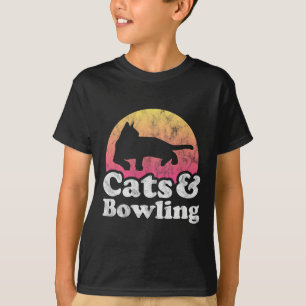 Katzen und Bowlinge, Katzen und Bowling von Männer T-Shirt