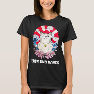 Katzen und Boxen Katzenkätzchen Spaß Geburtstag 2 T-Shirt