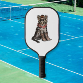 Katzen und Cowboys Pickleball Schläger