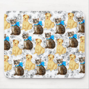 Katzen und dogs2 mousepad
