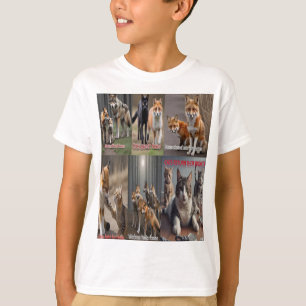 Katzen- und Füchsgeschichte T-Shirt