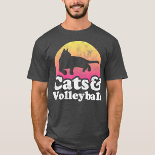 Katzen und Fußballer, Männer oder Frauen T-Shirt