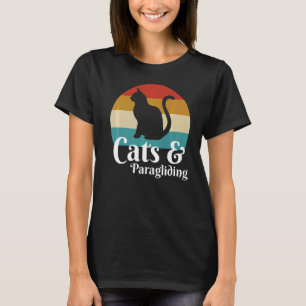 Katzen und Gleitschirme T-Shirt