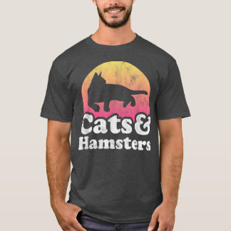 Katzen und Hamster Männer Frauen Hamster oder Mädc T-Shirt