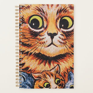 Katzen und ihre Kätzchen Louis Wain Planer