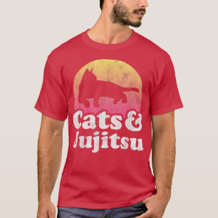 Katzen und Jujitsu Katzen, Männer oder Frauen T-Shirt