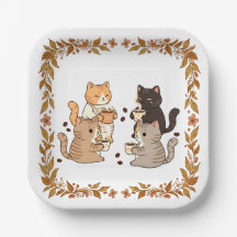 Katzen und Kaffee