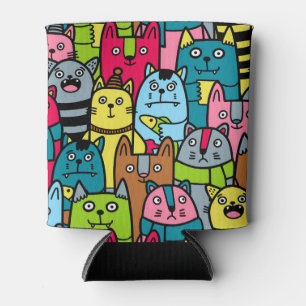 Katzen und Kätzchen Dosenkühler