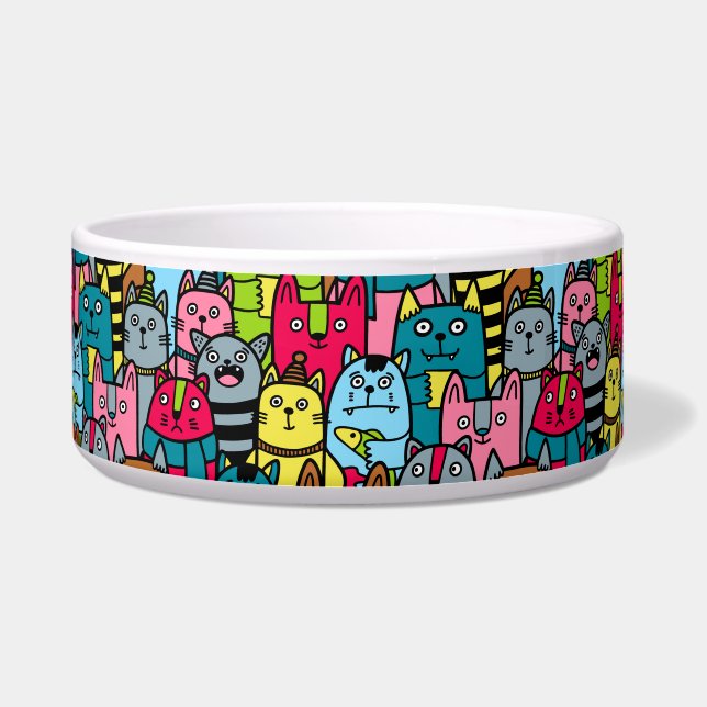 Katzen und Kätzchen Napf (Vorderseite)