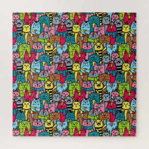 Katzen und Kätzchen Puzzle