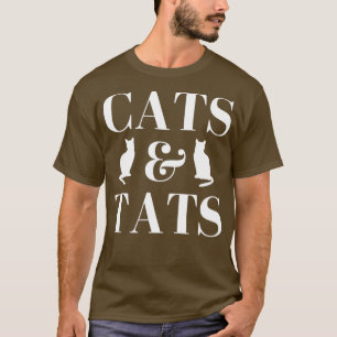 Katzen und Katzen, Katzen, Tätowierungen und Katze T-Shirt